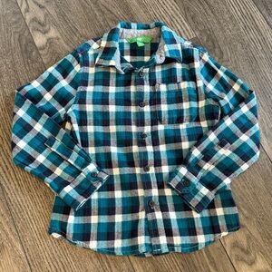 Dip Boys Button Down Flannel - S (6-7)